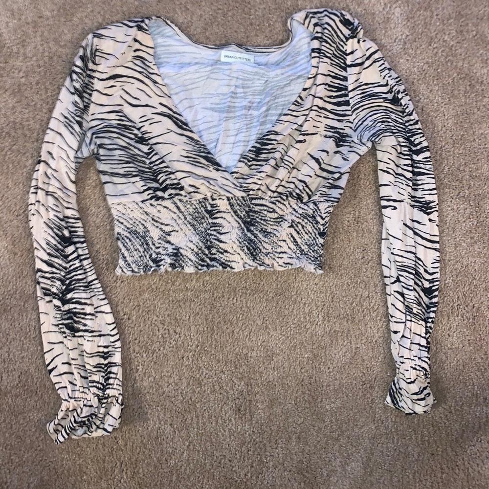 Urban Outfitters Animal Print Crop top